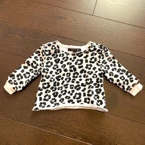Joe’s jeans cheetah sweater